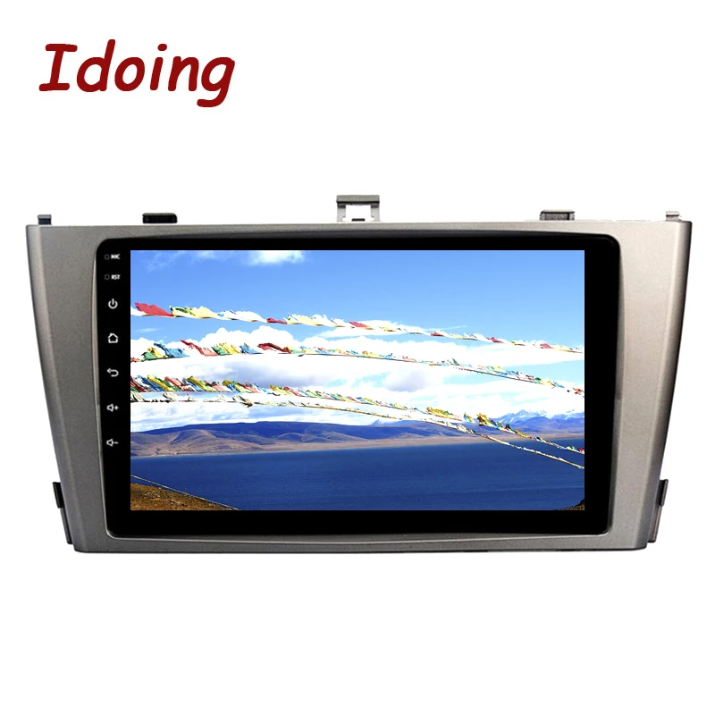 Idoing 9 &quot4G + 64G 2.5D QLED автомобильный Android Радио мультимедийный плеер головное