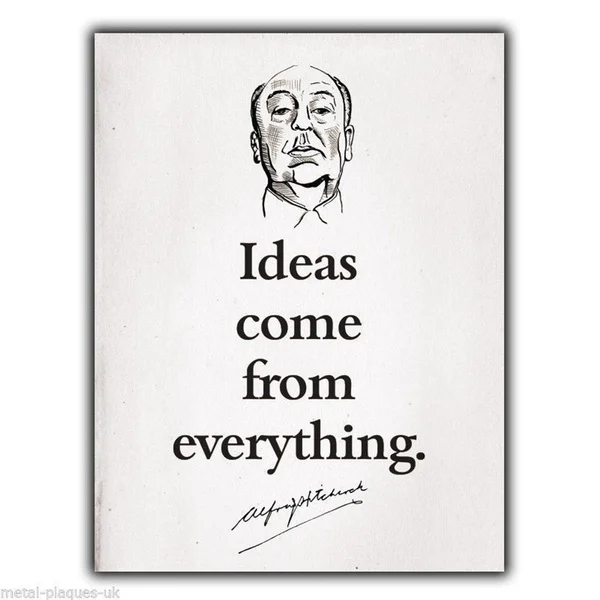 

Ideas Come From Everything Retro tin sign nostalgic ornament metal poster garage art deco bar cafe shop