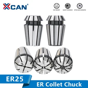 Пружинная Цанга XCAN ER25, Прецизионная цанга, Зажимной патрон 1,0-16,0 мм, Держатель Цанги для токарного станка с ЧПУ, держатель фрезерного инструмента