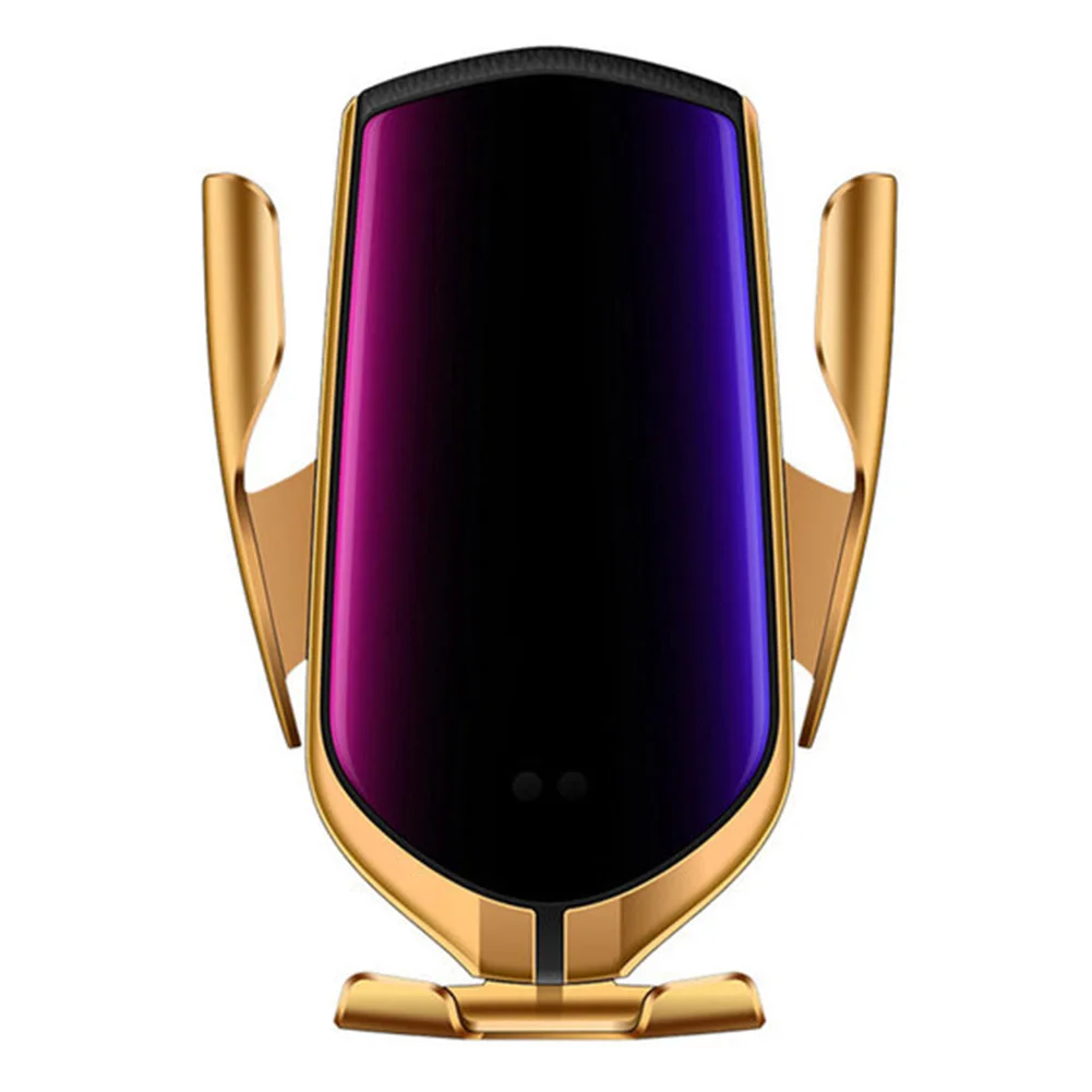 car mobile phone holder automatic clamping wireless charger air vent mount stand bracket rack automobiles parts free global shipping