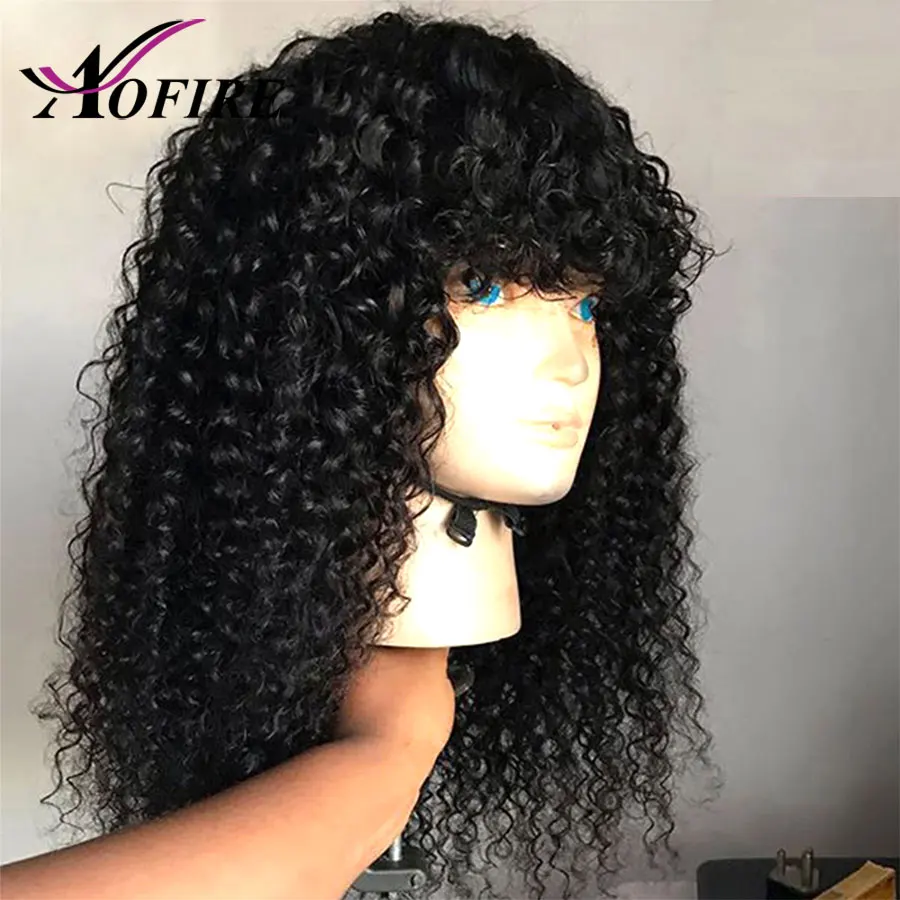 Афро кудрявые 360 кружевные передние парики предварительно выщипанные