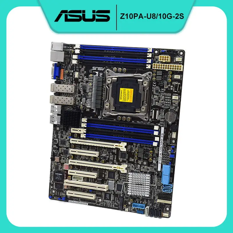 

ASUS Z10PA-U8/10G-2S LGA 2011 V3 Intel C612 DDR4 Kit Xeon Core i7 Cpus PCI-E X16 M.2 VGA USB3.0 SATA III ATX Desktop Motherboard