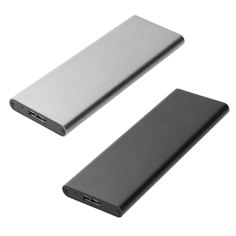 

M.2 NGFF SSD SATA to USB 3.0 Converter Adapter Case External Enclosure Storage Case With Screwdriver for M2 NGFF SSD Hard Drive