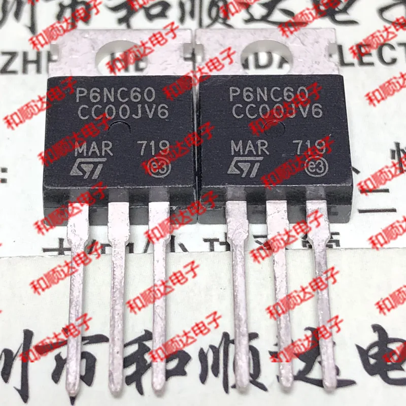 10 шт./лот P6NC60 STP6NC60 новые имеющиеся в наличии 220 600V 6A|Органайзеры для кабеля| |
