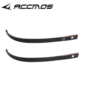 1 пара высококачественных рекурсивных луковых конечностей 30-50 фунтов для Длинного Лука для охоты с стекловолокном и ламинированным кленовым деревом