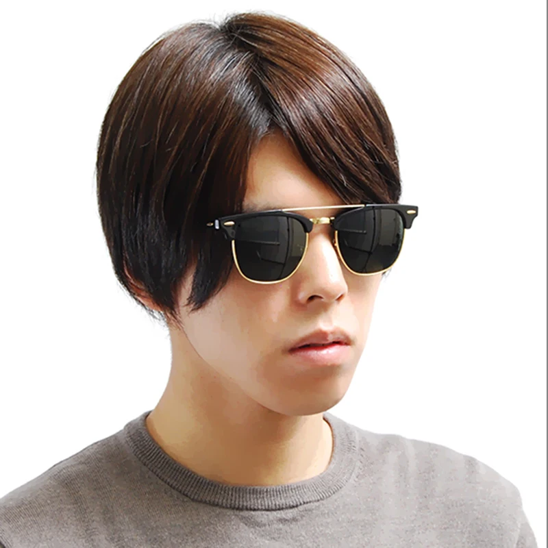 Женские солнцезащитные очки Bolo.ban Клубные зеркальные квадратные с оправой из TR 51