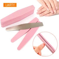 10pcs nail files gel polish manicure tool professional nail buffer double side sanding block set stainless steel for pedicure