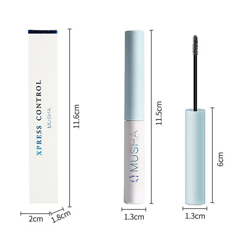 Тушь для ресниц верхнее пальто водонепроницаемая Питательная грунтовка завивки