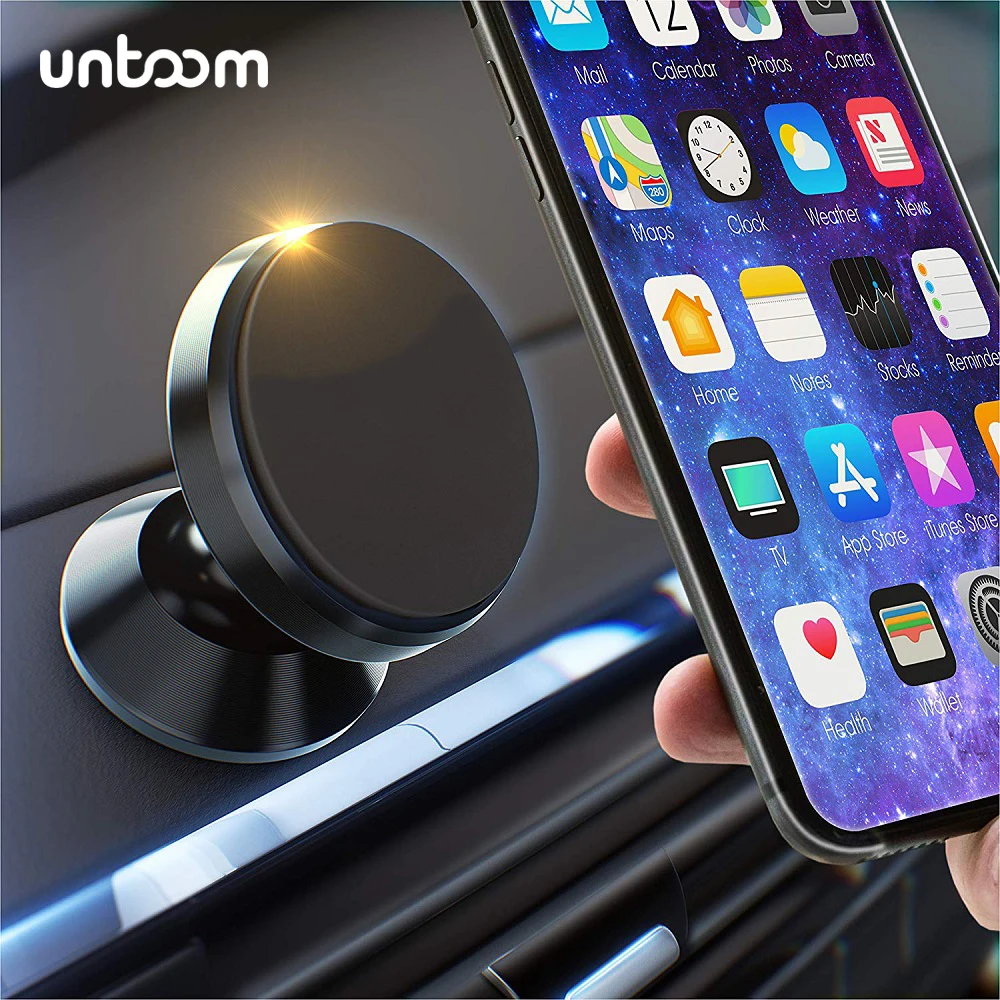Магнитный автомобильный держатель Untoom для телефона универсальный|Подставки и