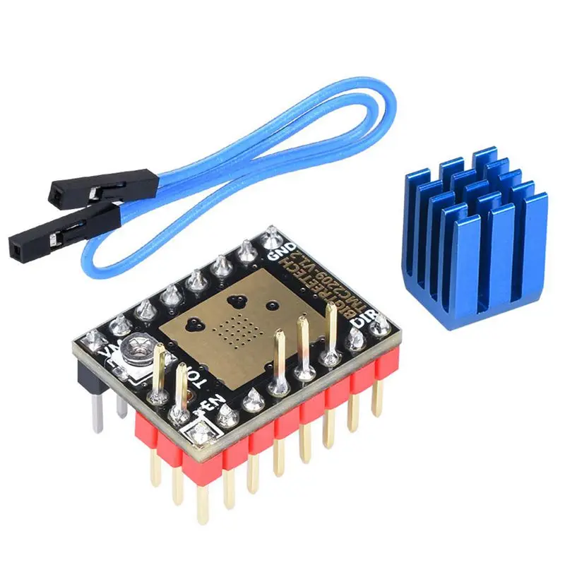 TMC2209 V1.2 бесшумные шаговые палочки Драйвер шагового двигателя для деталей 3D