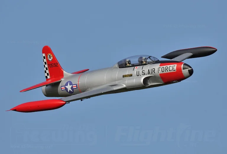 Freewing 80 мм T33 Shoot Star электрический пульт дистанционного управления EDF Jet Model Trainer