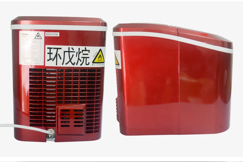 XEOLEO Mini Ice machine Electric Bullet cylindrical Ice Maker 12kg/24h Automatic Household Ice Making Machine For Milk Tea Shop
