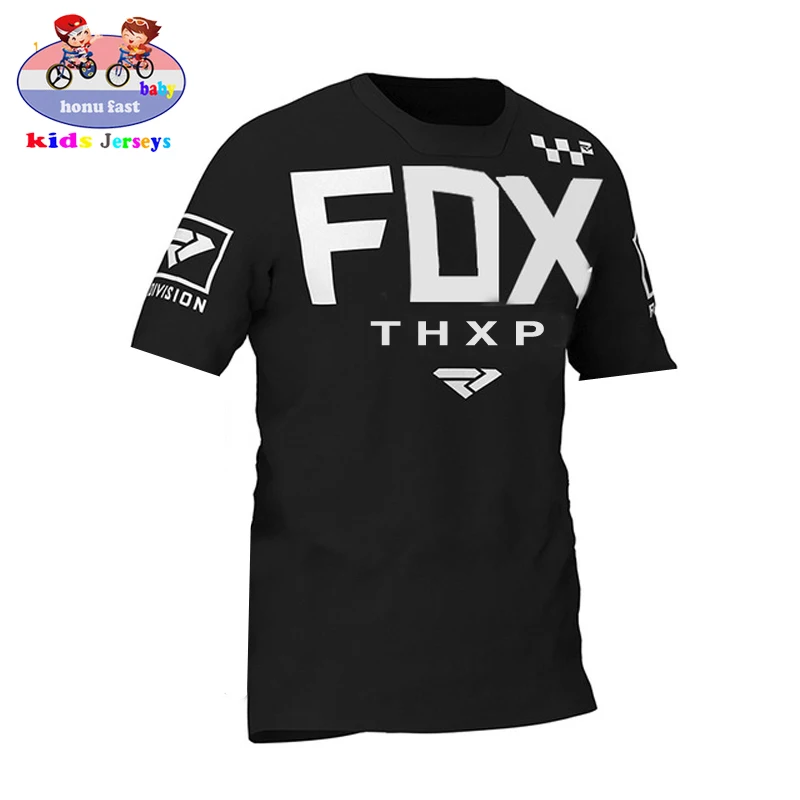 

Camiseta de carreras para nios, Jersey de descenso para Motocross DH MX, FOX