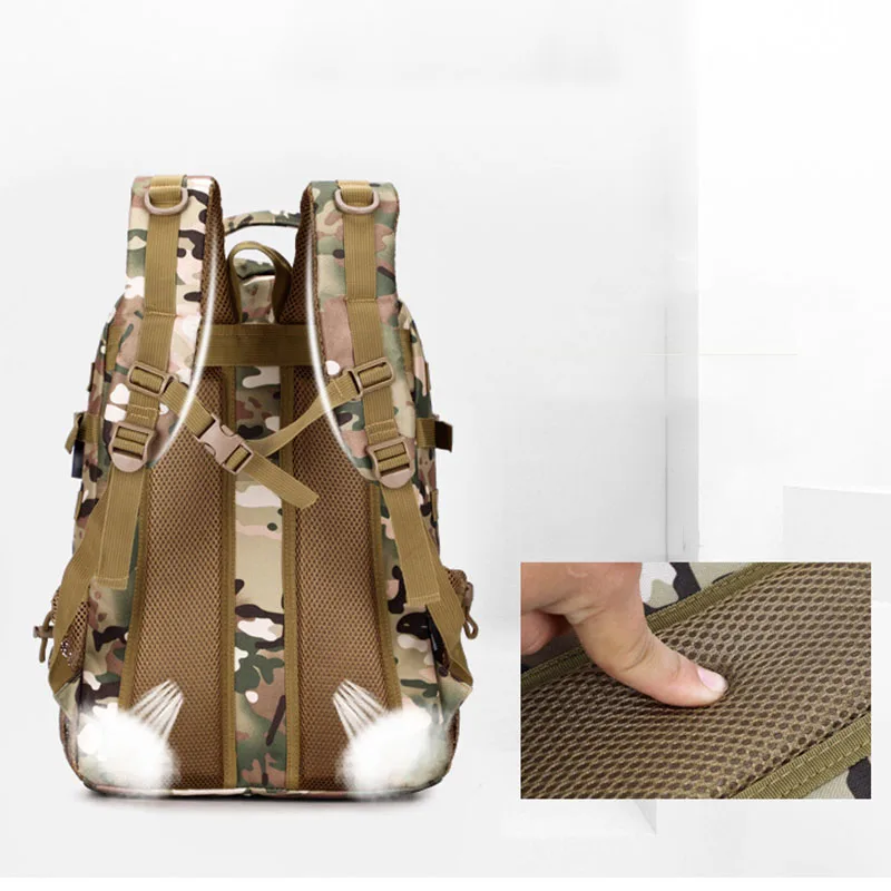 Рюкзак для альпинизма водонепроницаемый износостойкий дышащий нейлон|Сумки