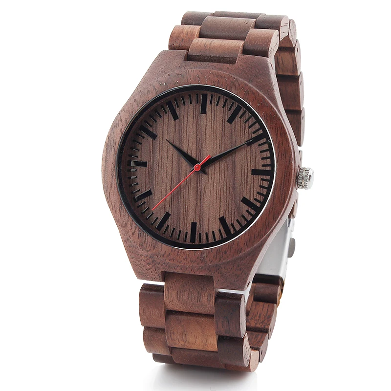 Часы из натурального дерева мужские роскошные деревянные ретро сандалии