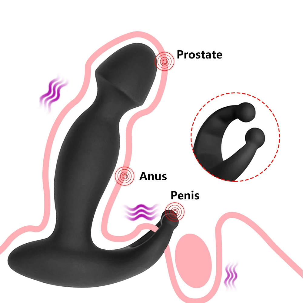 Dildo Vibrator For Men Prostate Massager Anal Plug G spot Stimulating Women Masturbator Adult Sex Toys Erotic Shops | Красота и