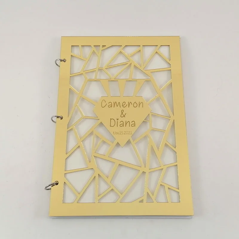 Разные стили на заказ Свадебная Подпись Гостевая книга персонализированные