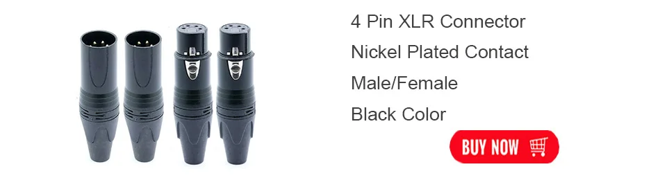20 шт./10 комплектов 10 шт. 3 Pin XLR Female Jack+ 10 шт. штекер Профессиональный 3-полюсный XLR разъем микрофона оптом