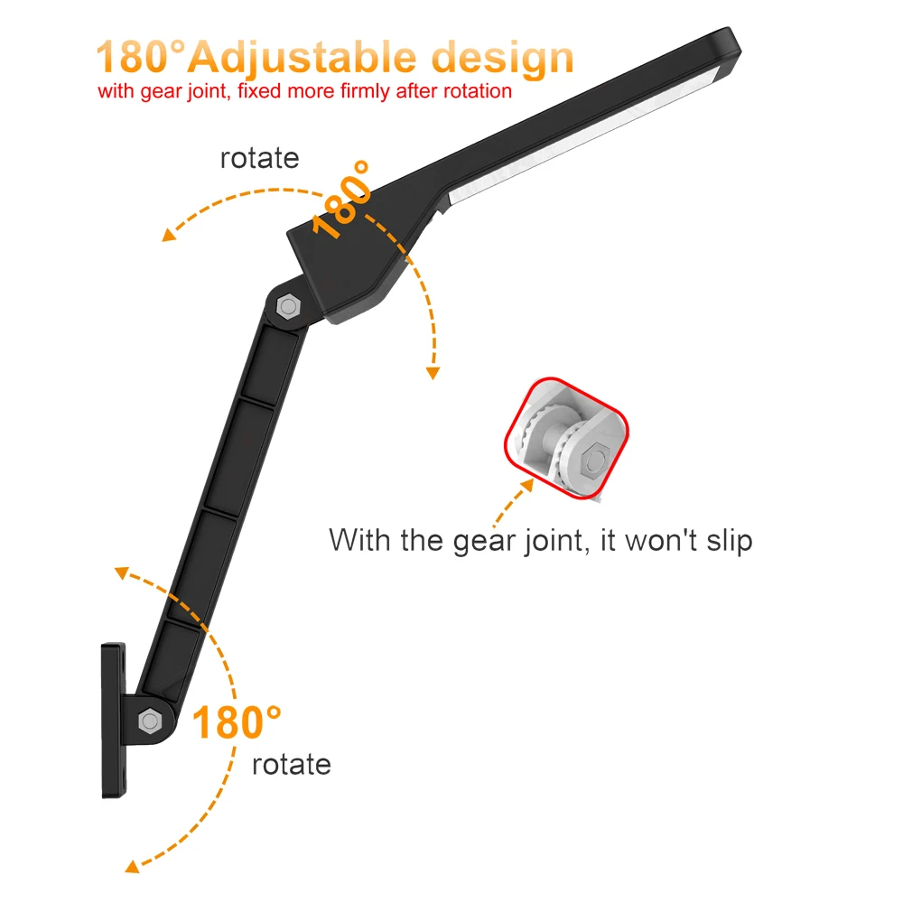 Дистанционный поворотный кронштейн Солнечный уличный светильник новейший 500 лм