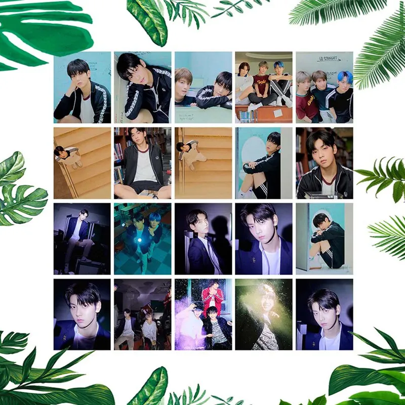 Новинка 20 шт./набор самодельный альбом TXT Фотокарточка ЛОМО постер HD фотокарточка