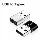 2 шт. адаптер USB C адаптер OTG Type C к USB адаптер Type-C OTG Кабель-адаптер для iPhone 12 Pro Max для airpods 1 2 3 USB адаптеры для телефонов
