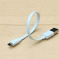 portable ultra short 20cm micro usb data charger cable power charging cord