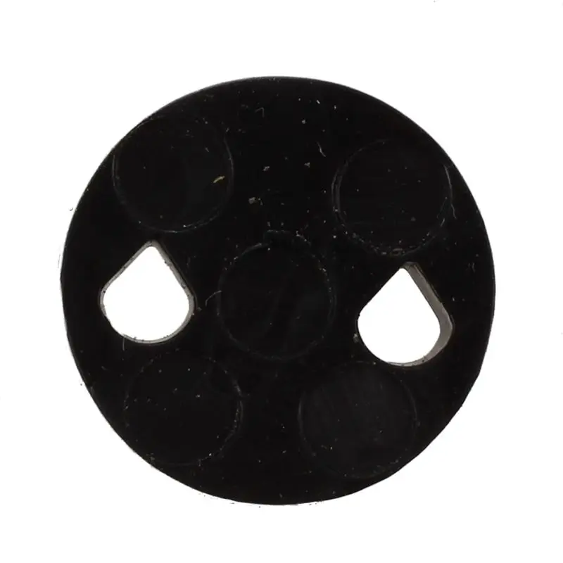 

Violin Mute Replacement Double Hole Tourte Black Rubber Sordine