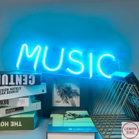 neon sign lights music room wall decoration flexible led designed customized