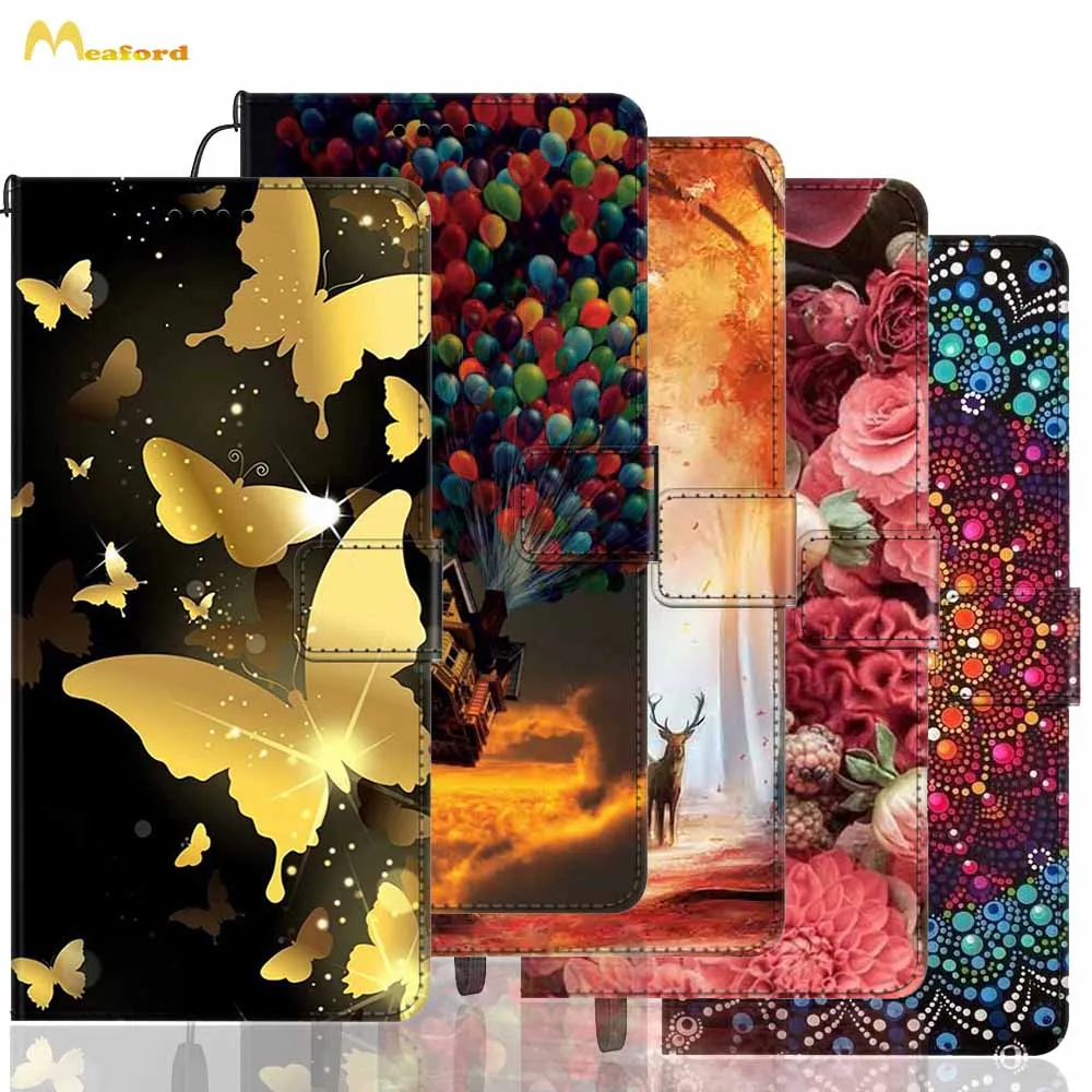 

Флип-чехол для Huawei Y9A, Y9S, Y8S, Y8P, Y7A, чехлы для телефонов, роскошный кожаный силиконовый чехол-кошелек для Huawei Y5P, Y6P, Y7P, милый чехол-книжка
