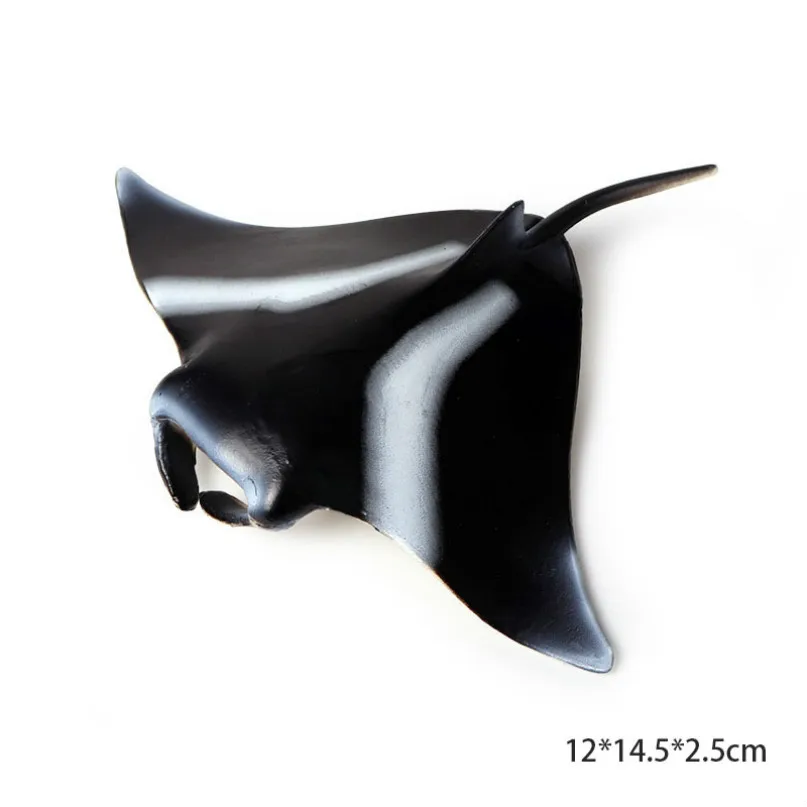 batfish Модель осьминога, Акула, парусник, модель осьминога, фигурка морской жизни, образовательная фигура, океан, с животными из ПВХ, игрушка для детей, Детский декор, подарок - Цвет: batfish