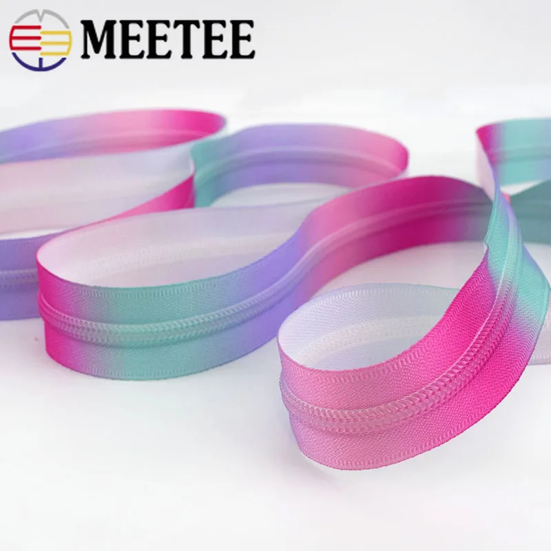 10 м Meetee 5 # разъемная застежка молния нейлоновые молнии высокое Класс для шитья
