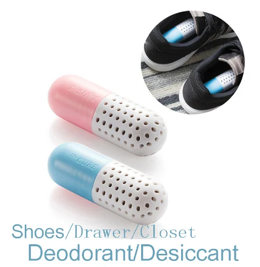 Поглотитель влаги обувь дезодорант в форме капсулы осушитель ящик комната