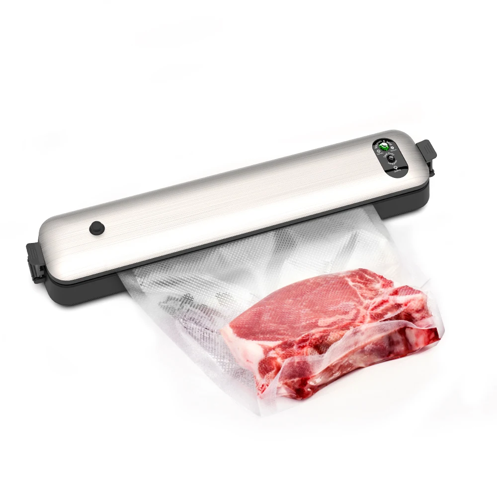 

Электрический вакуумный упаковщик для пищевых продуктов, автоматический вакуумный упаковщик, бытовая упаковочная машина с 10 шт. вакуумным...