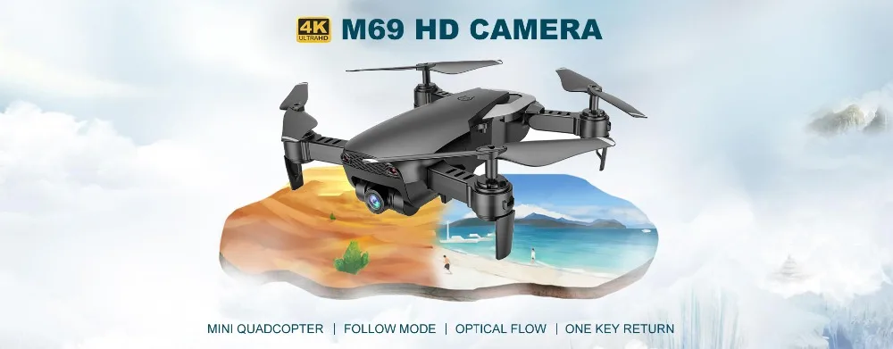 Wifi FPV RC Дрон с 5.0MP/4K двойной камерой с оптическим потоком позиционирования RC Квадрокоптер VS DJI MAVIC 2 PRO AIR RC Дрон