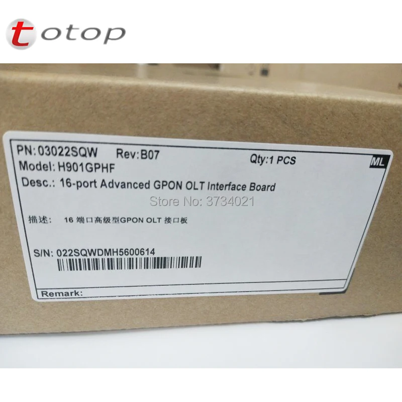 Hua Wei H901GPHF 16 порт Расширенный GPON OLT интерфейсная плата B+ C++ сервисная плата для MA5800-X7 MA5800-X17 OLT