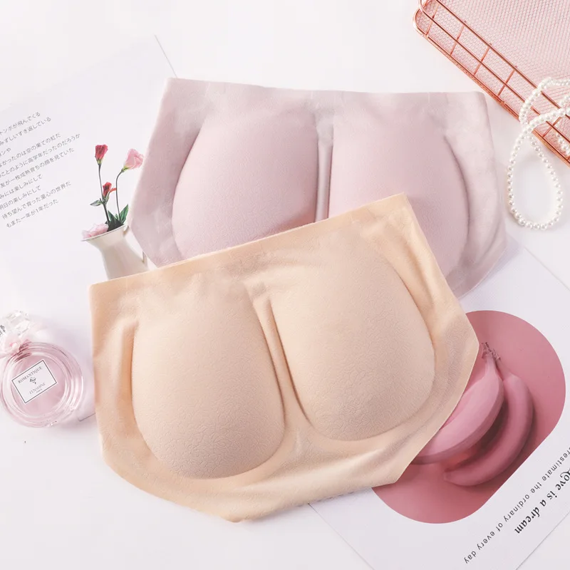 

Women Mid Waist Sexy Padding Panties Bum Padded Butt Lifter Enhancer Hip Push Up Briefs Underwear Seamless Underwear Lingerie