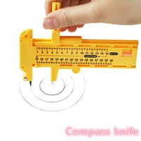 1 30cm adjustable compasses circle cuttersewing round cutting knife patchwork scrapbooking cards cutters paper cutting tool