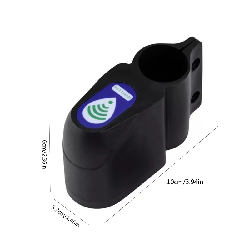 

Smart Wireless Remote Control Bicycle Alarm Mountain Bike Shock Vibration Sensor Cycling Lock Anti-Theft Guard Burglar Alarm