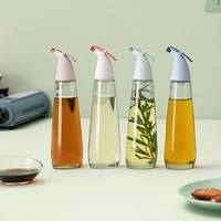 seasoning oil bottle glass drip wine pourers liquor dispenser leak proof nozzle sauce boat bottle stopper kitchen bar bbq tool