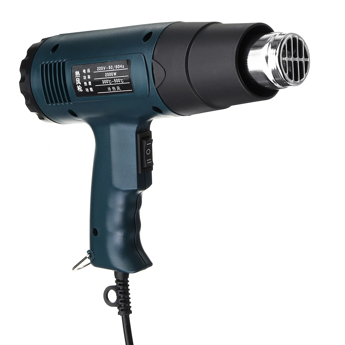 

2500W 220V Digital Electric Hot Air Guns stepless AdjustableTemperature-controlled Building Hair dryer Heat guns Soldering Tools