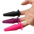 Миниатюрная Анальная пробка на палец, маленькая Анальная пробка, миниатюрный анальный стимулятор, интимные игрушки для женщин, секс-игрушка для взрослых