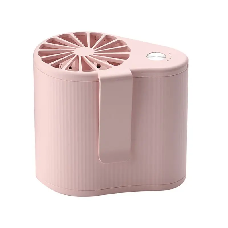 

CPDD USB Portable Fan Hands Free Waist Fan Hanging Rechargeable Mini Sports Fan 3-speed Adjustable Home Office