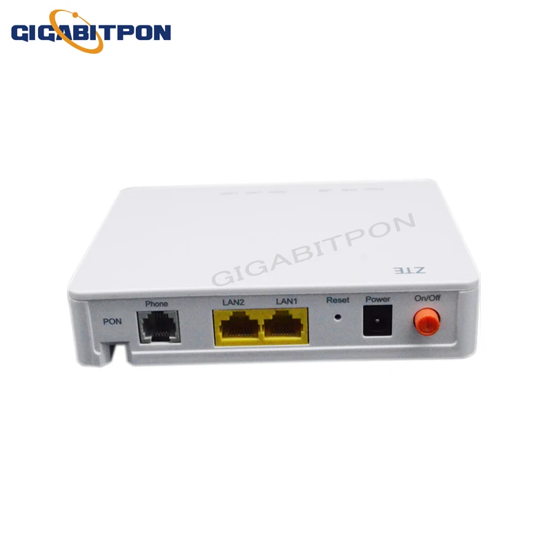 Новый ZTE F612 ONT GPON SC UPC порт 1GE + 1FE 1TEL FTTH WIFI модем английская прошивка с блоком питания