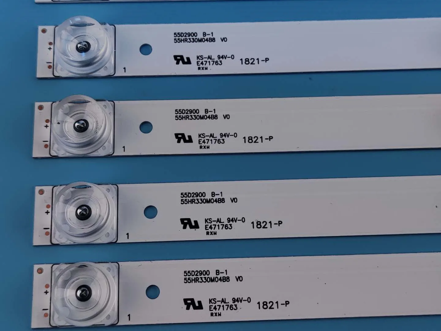 1 комплект = 8 шт. (4A + 4B) Светодиодная лента подсветка (8) шт для TCL 55d2900 4C LB5504 HR / LB5505