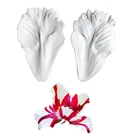 Попугай Тюльпан Лепесток Veiner силиконовые формы шоколадный помадка Gumpaste сахарная глина цветок плесень украшения торта инструменты M2118 силиконовая форма