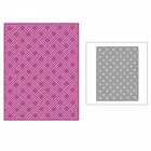 Новые пятнистые тканые фоновые пластины 2021 металлические Вырубные штампы для сделай сам Скрапбукинг и изготовление карт тиснение ремесло без штампов