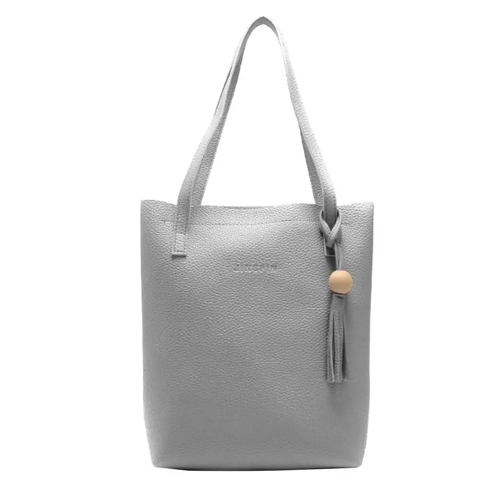 3 шт./компл. модная женская однотонная искусственная кожаная сумка для багажа