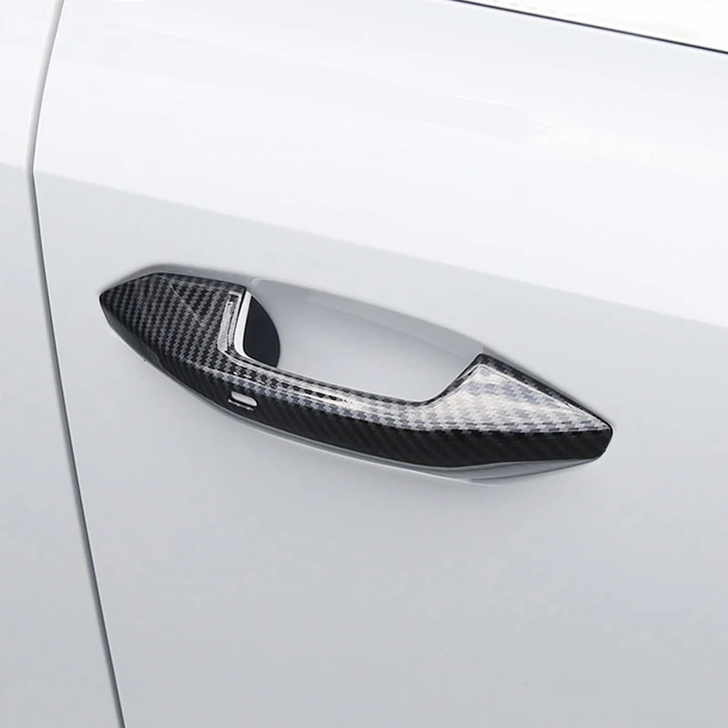 Для Audi A3 8Y 2020 2021 наружные дверные ручки и чаши рамка Крышка отделка Стайлинг