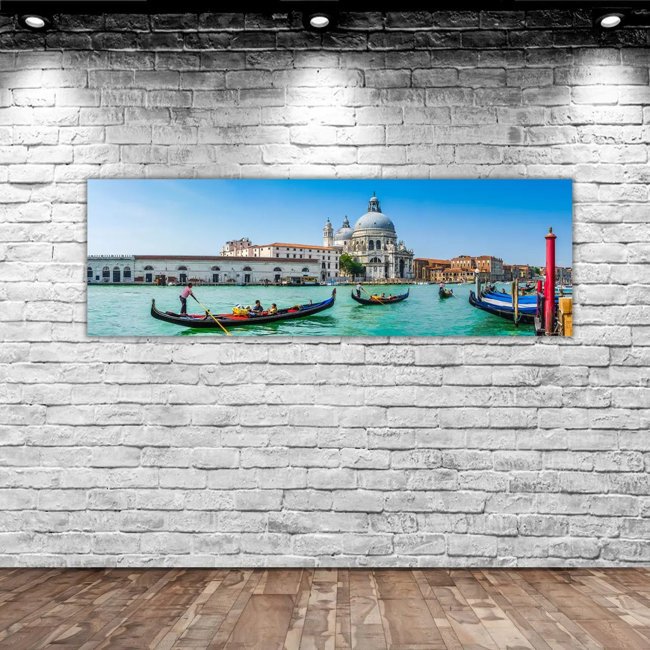 

BK Home Santa Maria Della Salute To Panorama Canvas Table 100x35cm-1 Modern Convenient Reliable Decoration Gift Good Quality