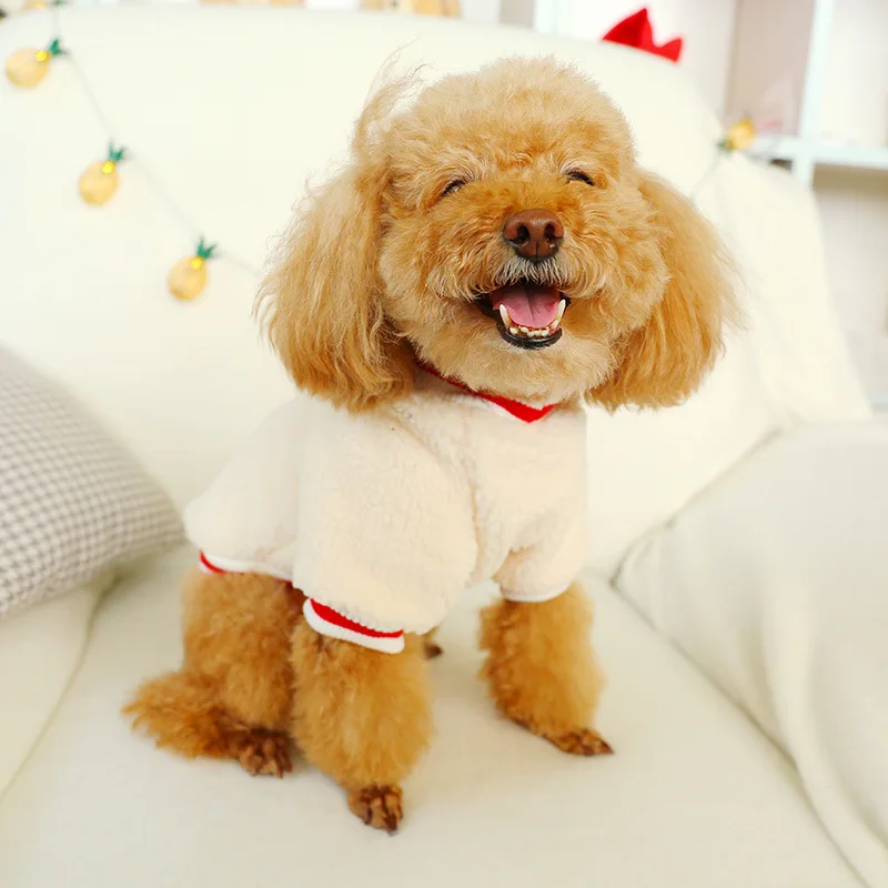 Funny Pet Dog Clothes For Small Dogs Winter Warm Coat Jacket French Bulldog Chihuahua Clothing Puppy Cute Cat Costume Jumpsuit | Дом и сад